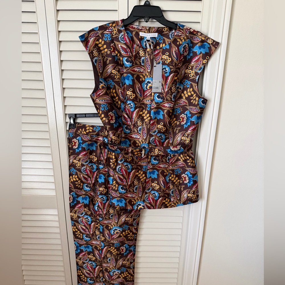 Preston & York Eliza vest in size 10 - NWT and have matching pants too